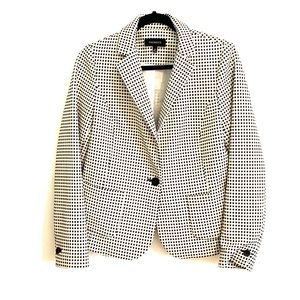 Talbots Black and White Blazer